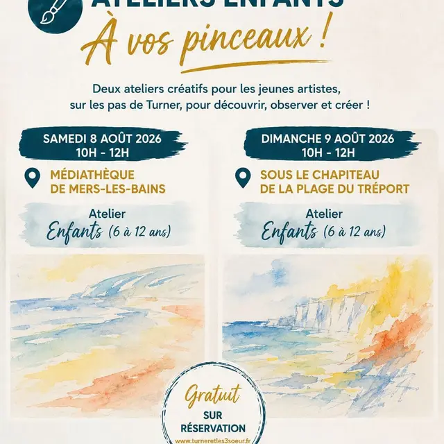 080926 - LE TREPORT - Ateliers enfants à vos pinceaux