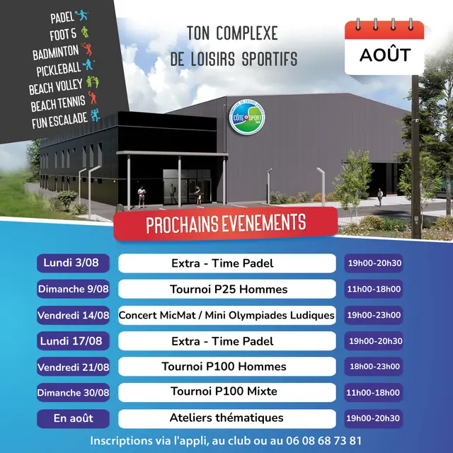 plannings août