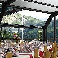 Hôtel les Mines d'Or vu restaurant