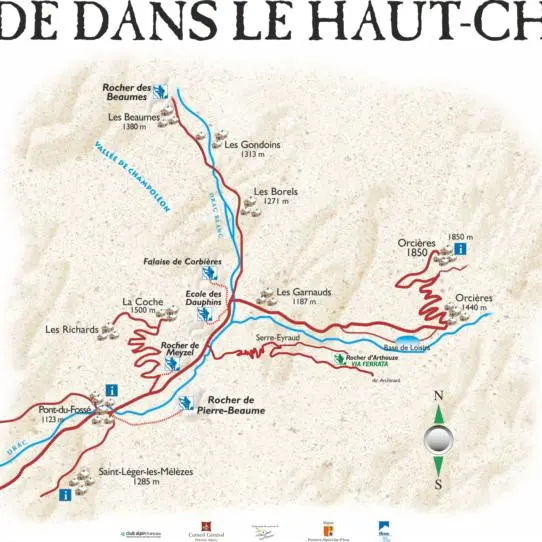 Escalade dans le Haut-Champsaur