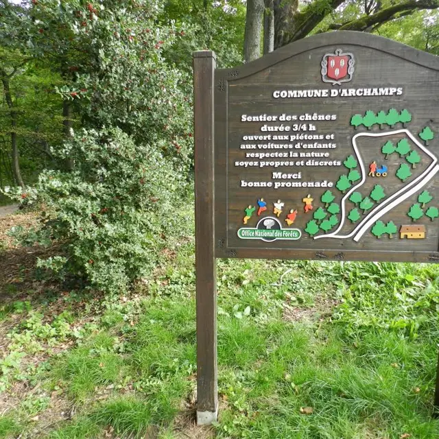 sentier des chenes
