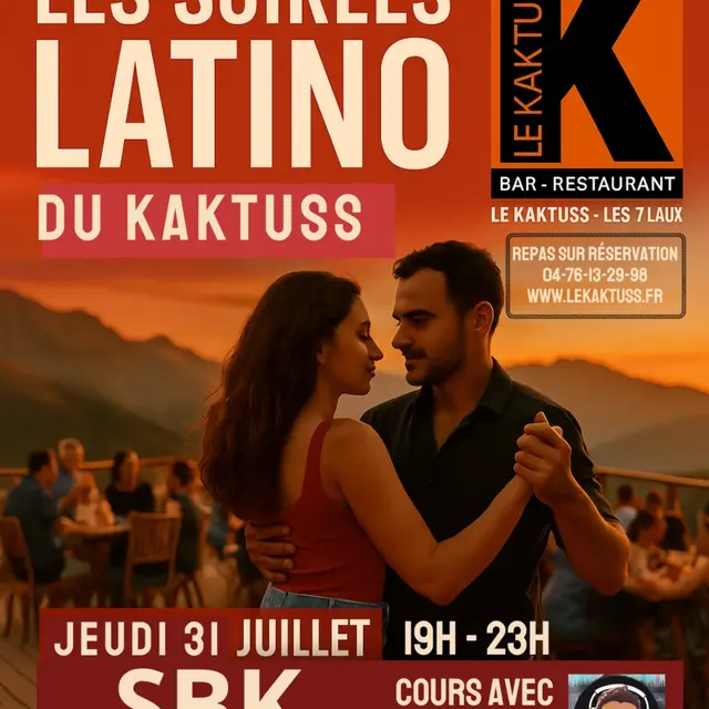 SOIREE SBK AVEC CESAR à l'initiation danse_Les Sept Laux