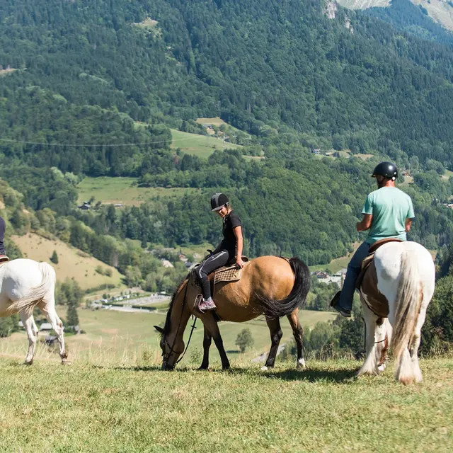 Randonnée à cheval