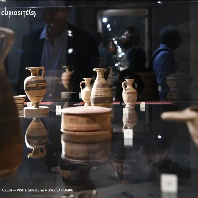 Visite guidée au musée Lapidaire - La céramique antique_Avignon