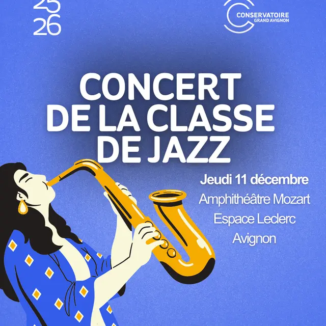 Concert de la classe de jazz_Avignon