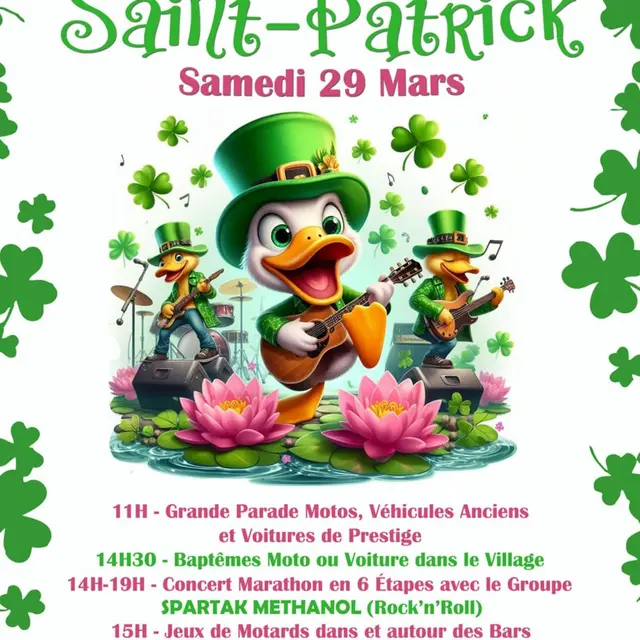 Fête de la St Patrick à Barbotan-les-Thermes_Cazaubon