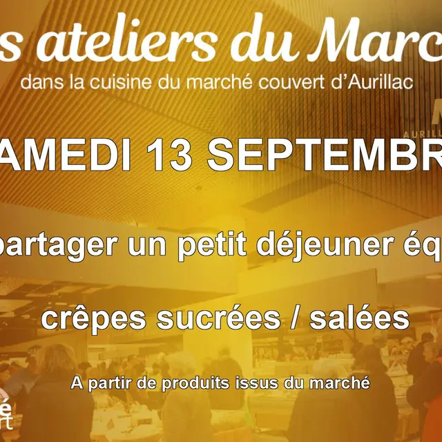 Animation culinaire au Marché Couvert_Aurillac