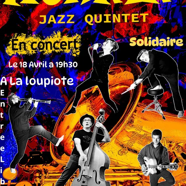 Concert solidaire : Moanin' à la Loupiote_Aurillac