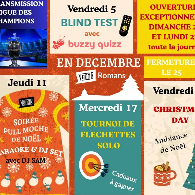 Soirée pull moche de Noël - V and B_Romans-sur-Isère