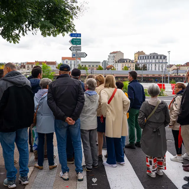 Visite de quartier Denière Hôpital_Vichy