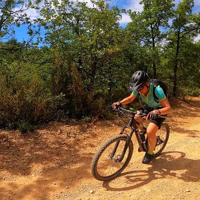 N°3 Bleu - Les balcons du lac de Sainte-Croix - Circuit VTT Moustiers-Sainte-Marie