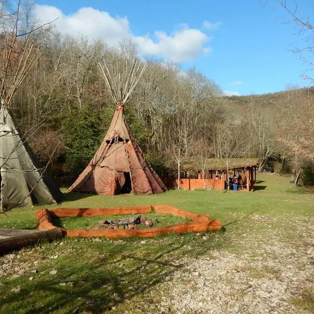 Campement préhistorique