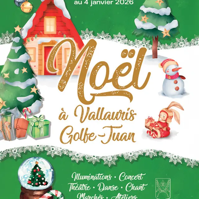 Animations de Noël à Vallauris_Vallauris Golfe - Juan