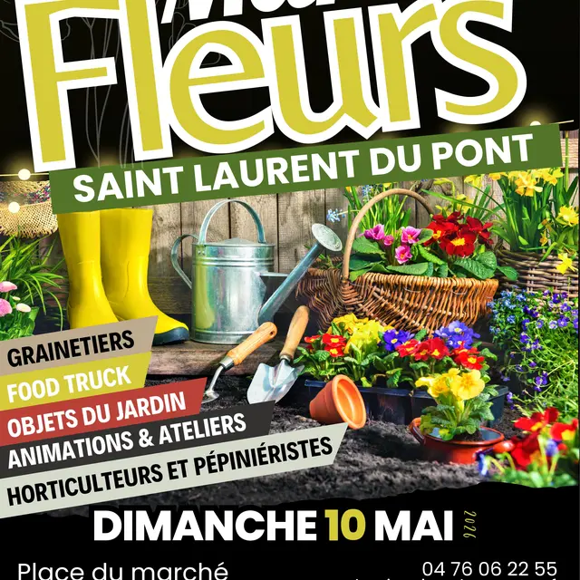 Marché aux fleurs_Saint-Laurent-du-Pont
