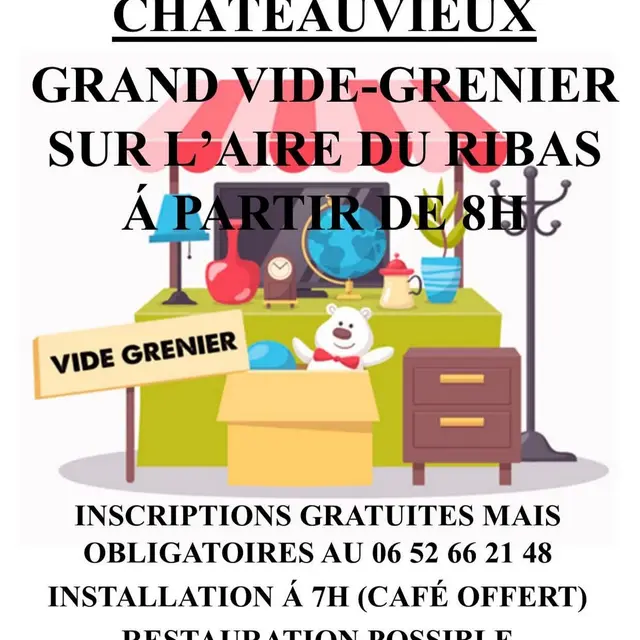 Vide grenier_Châteauvieux