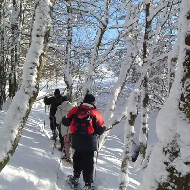 Accompagnement groupe en raquette avec Kévin Conilh