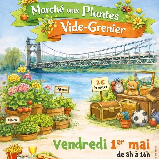 Vide grenier et marché aux fleurs_Groslée-Saint-Benoit