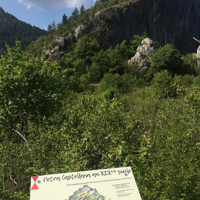 Petra Castellana au XIX siècle