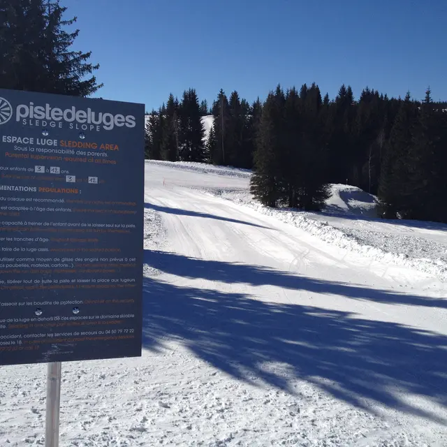 Piste de Luge des Chavannes