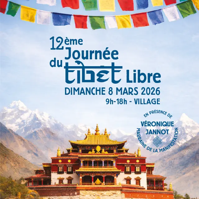12ème Journée du Tibet libre_Villeneuve-Loubet