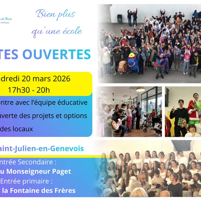 Portes ouverte PdM 2026