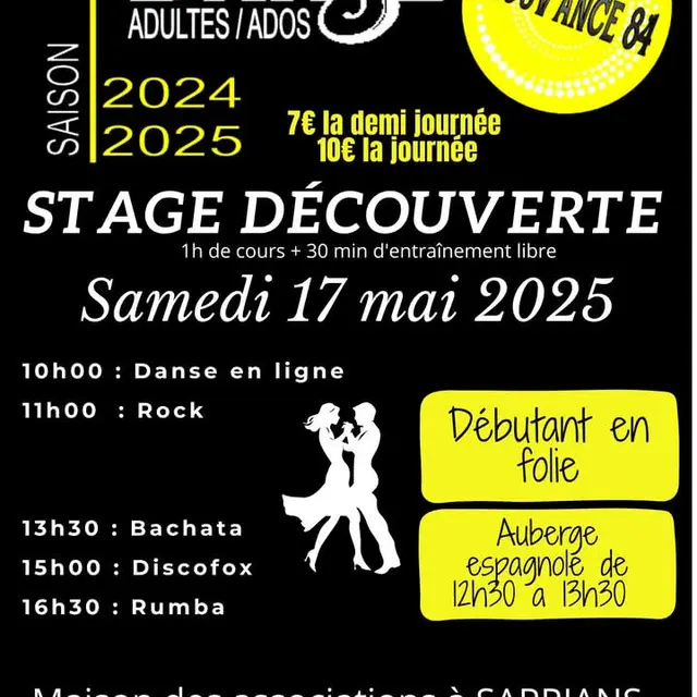 Stage Découverte de danse_Sarrians