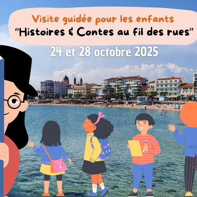 Visite guidée pour les enfants : Histoires & Contes au fil des rues_Saint-Raphaël