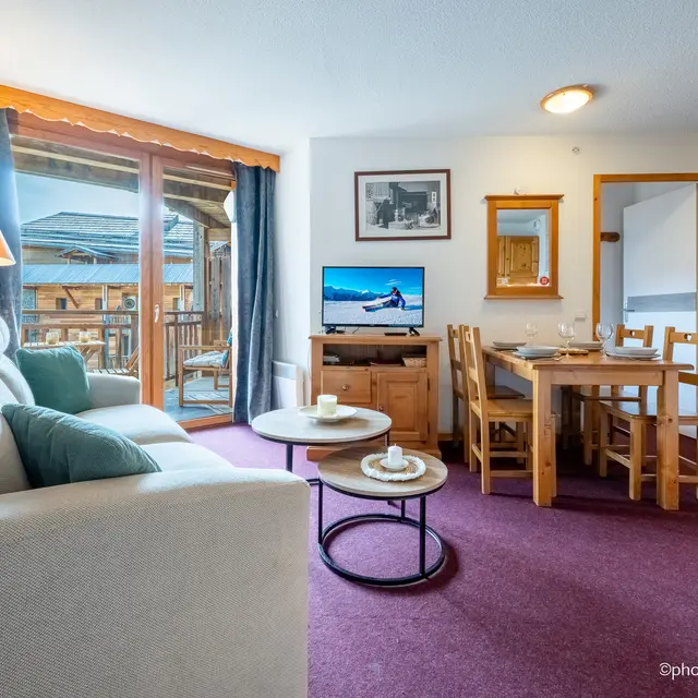 Appartement 2 pièces 4 personnes Les Cristallines 304_Orcières