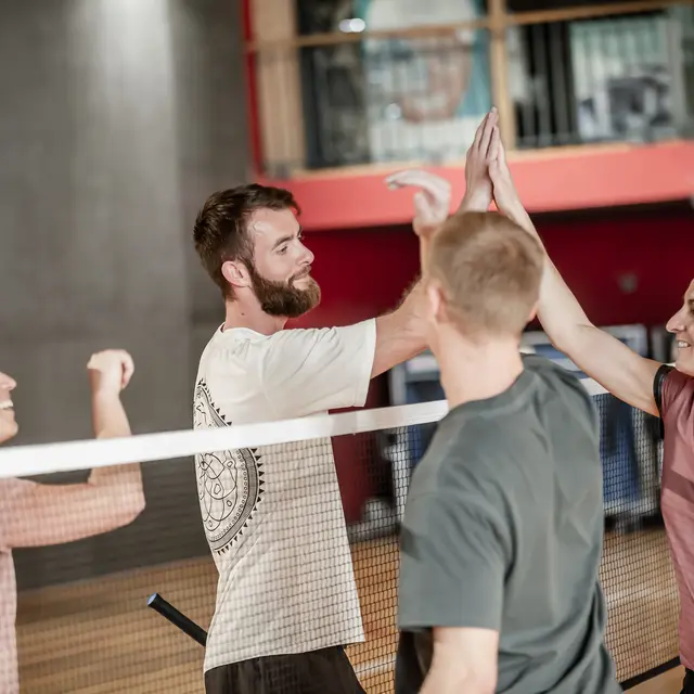 Tournoi de tennis volley_Val-d'Isère