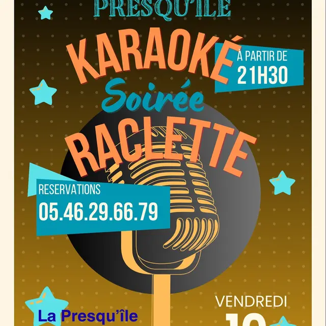 Soirée karaoké et raclette à la Presqu'ile_Loix