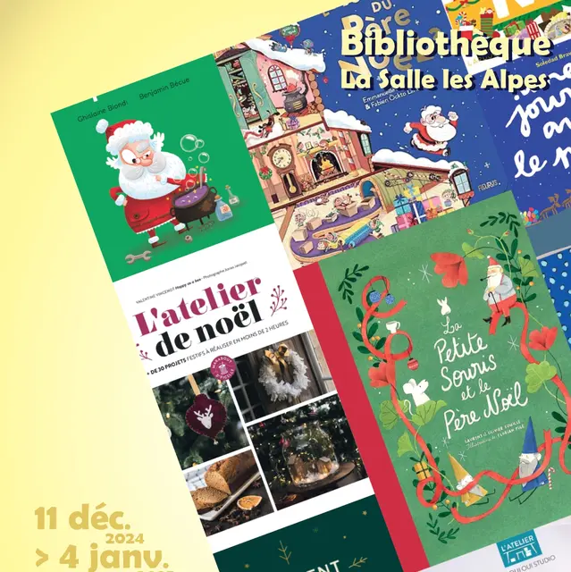 Noël à la bibliothèque_La Salle-les-Alpes