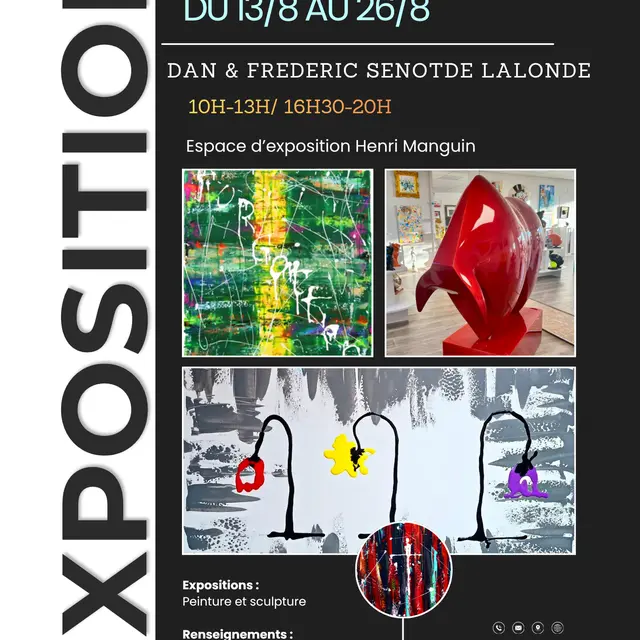 Exposition 2026 - Dan & Frédéric Sénot de la Londe_Gassin