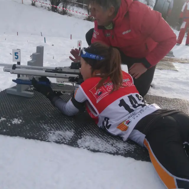 Introduction au biathlon laser au Villard St Pancrace