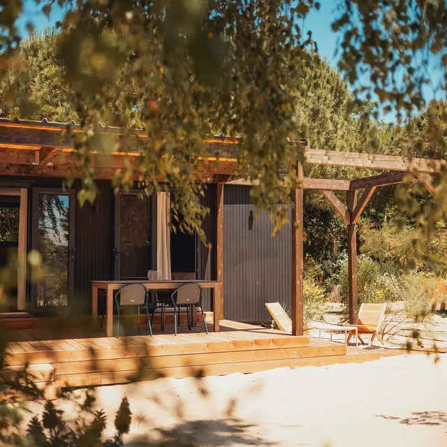 Cabane en bois haut de gamme