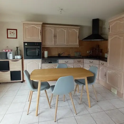 Cuisine et coin repas -Appartement Le Bréda