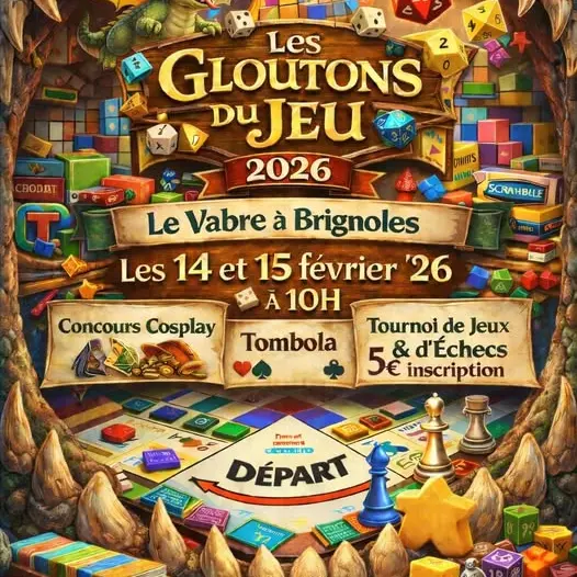 Festival du jeu : Les gloutons du jeu_Brignoles
