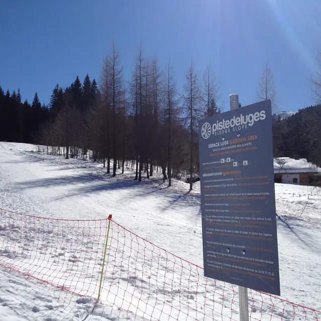 PIste de luge du lac des écoles