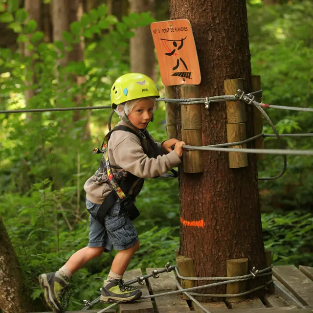 Parcours aventure Arbr'acadabra - Abondance