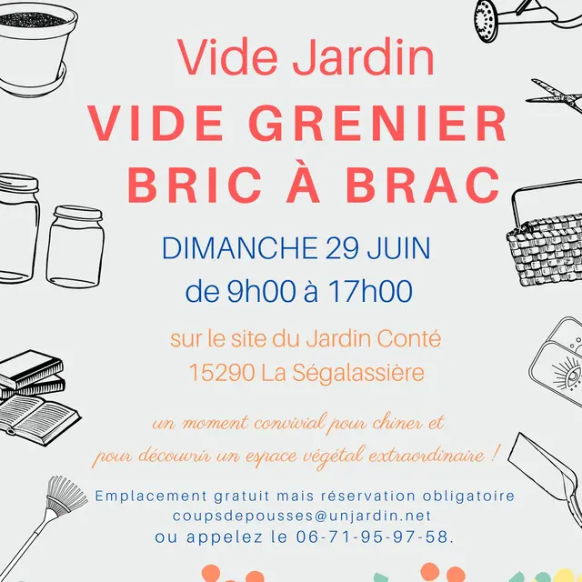 Vide-jardins à La Ségalassière