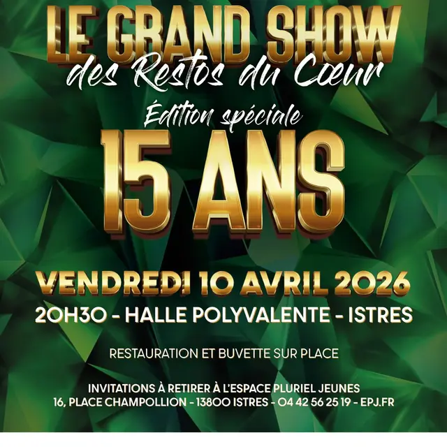 Le grand show des Restos du Cœur 2026_Istres