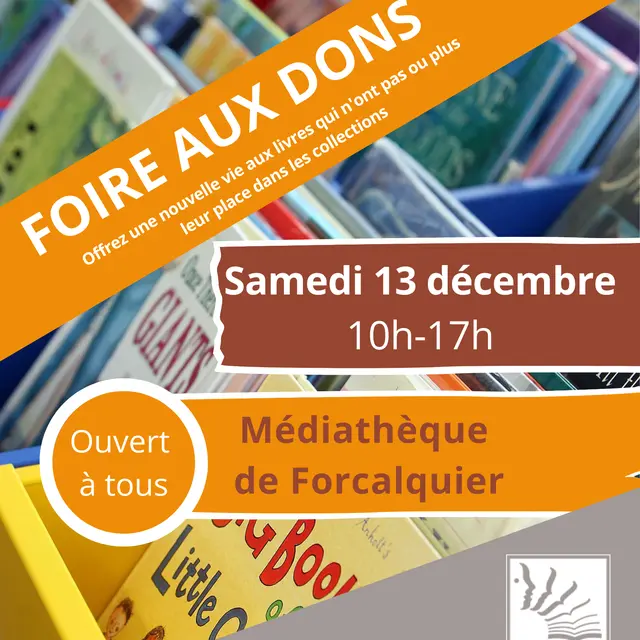 Foire aux dons !_Forcalquier
