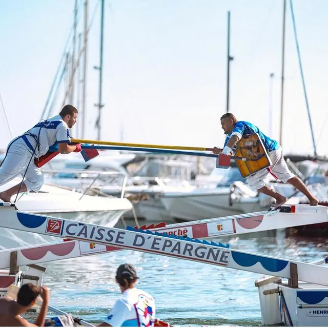 Joute nautique à l'Estaque