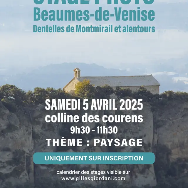 Stage photo_Beaumes-de-Venise