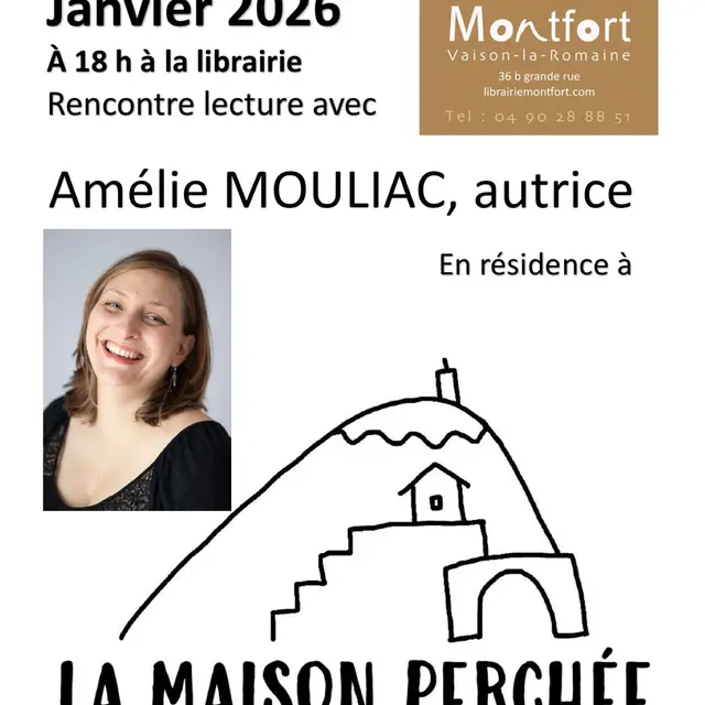 Rencontre Lecture - Librairie Montfort_Vaison-la-Romaine
