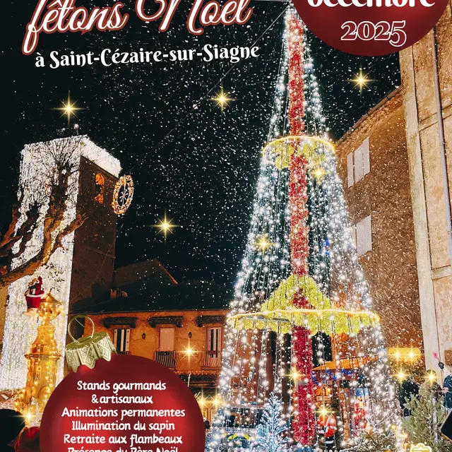 Ensemble fêtons Noël à Saint-Cézaire-su-Siagne_Saint-Cézaire-sur-Siagne