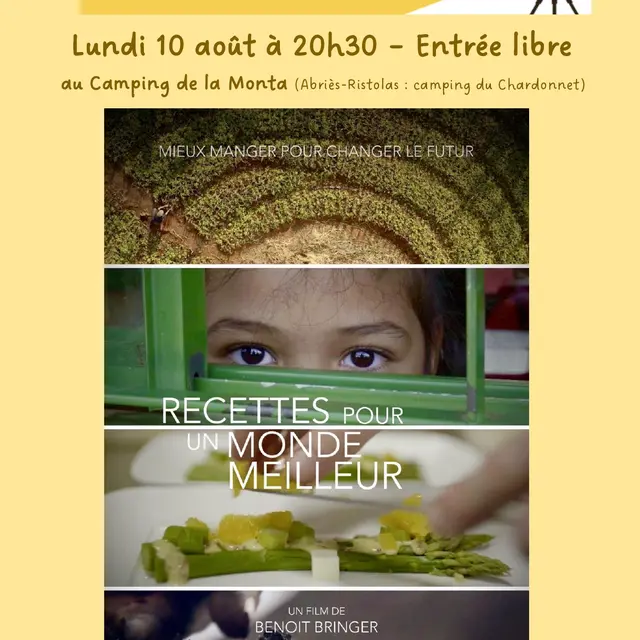 Projection du film Recettes pour un monde meilleur_Abriès-Ristolas