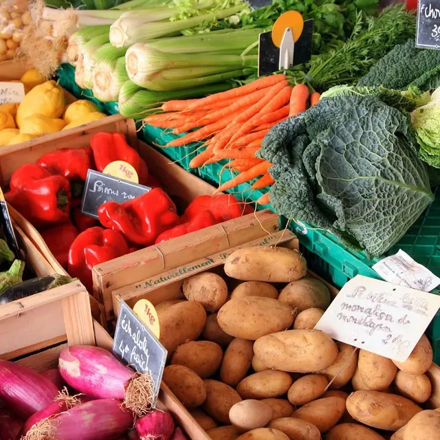 Marché Légumes