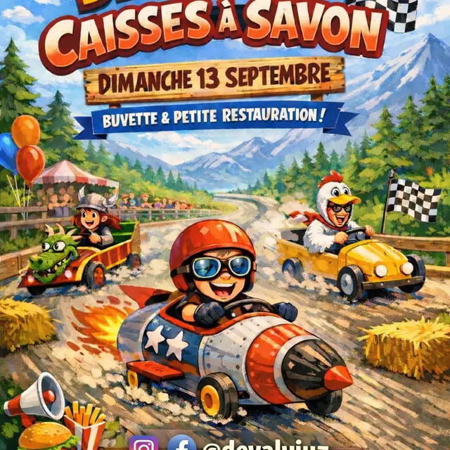 COURSE DE CAISSES A SAVON