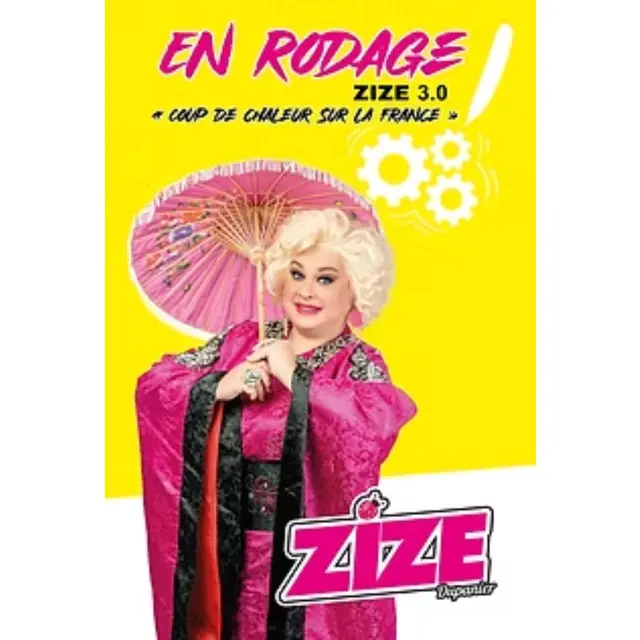 Spectacle humoristique Zize, coup de chaleur sur la France !_Cogolin