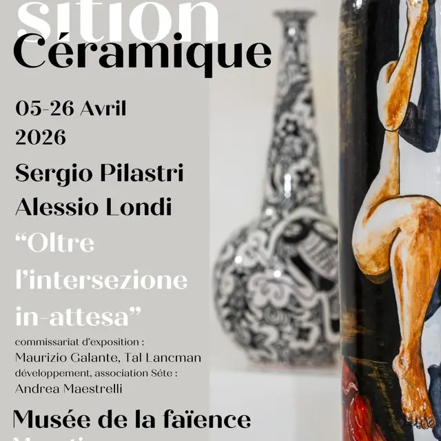 Exposition de Céramique Oltre l'intersezione in-attesa au Musée de la Faïence_Moustiers-Sainte-Marie